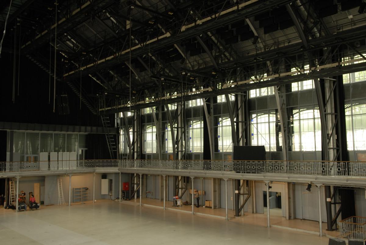 halles de Schaerbeek - intérieur