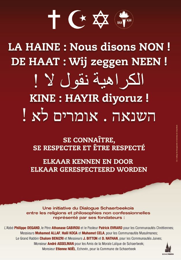 la haine : nous disons non
