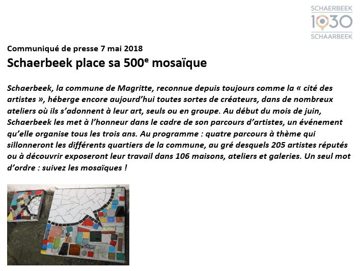 communiqué de presse