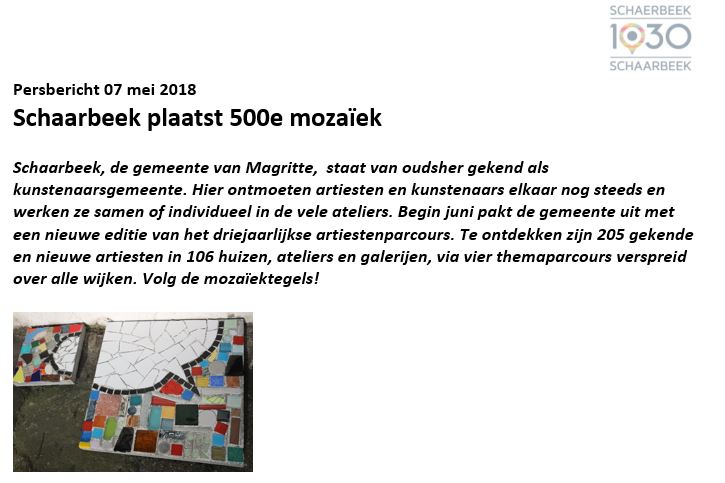 persbericht