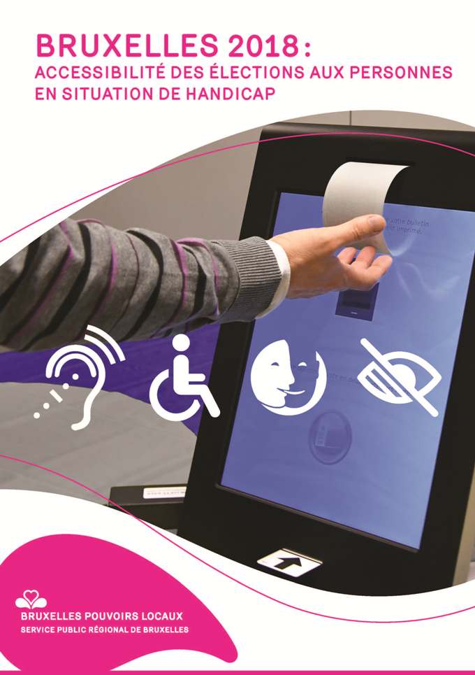 Brochure accessibilité aux PMR durant les élections communales 2018