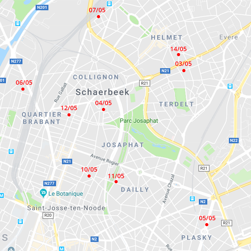 points de collecte des encombrants