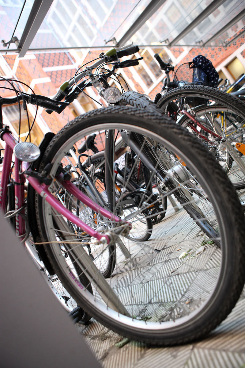 vélos à l'hôtel communal