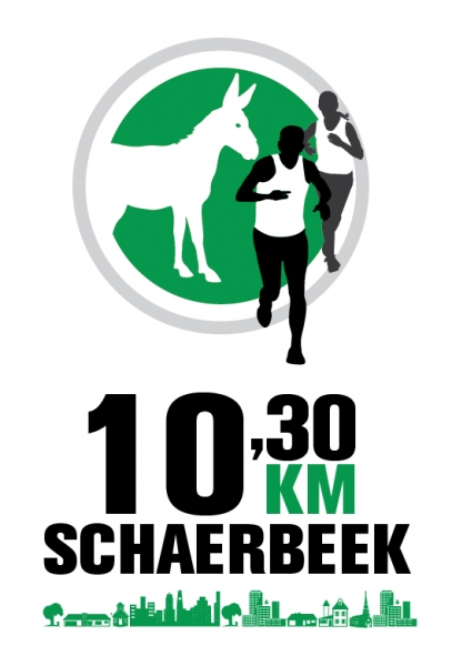 logo 10,30 km Schaerbeek