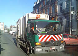 camion compacteur